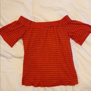 Splendid Strapless, shoulder shirt